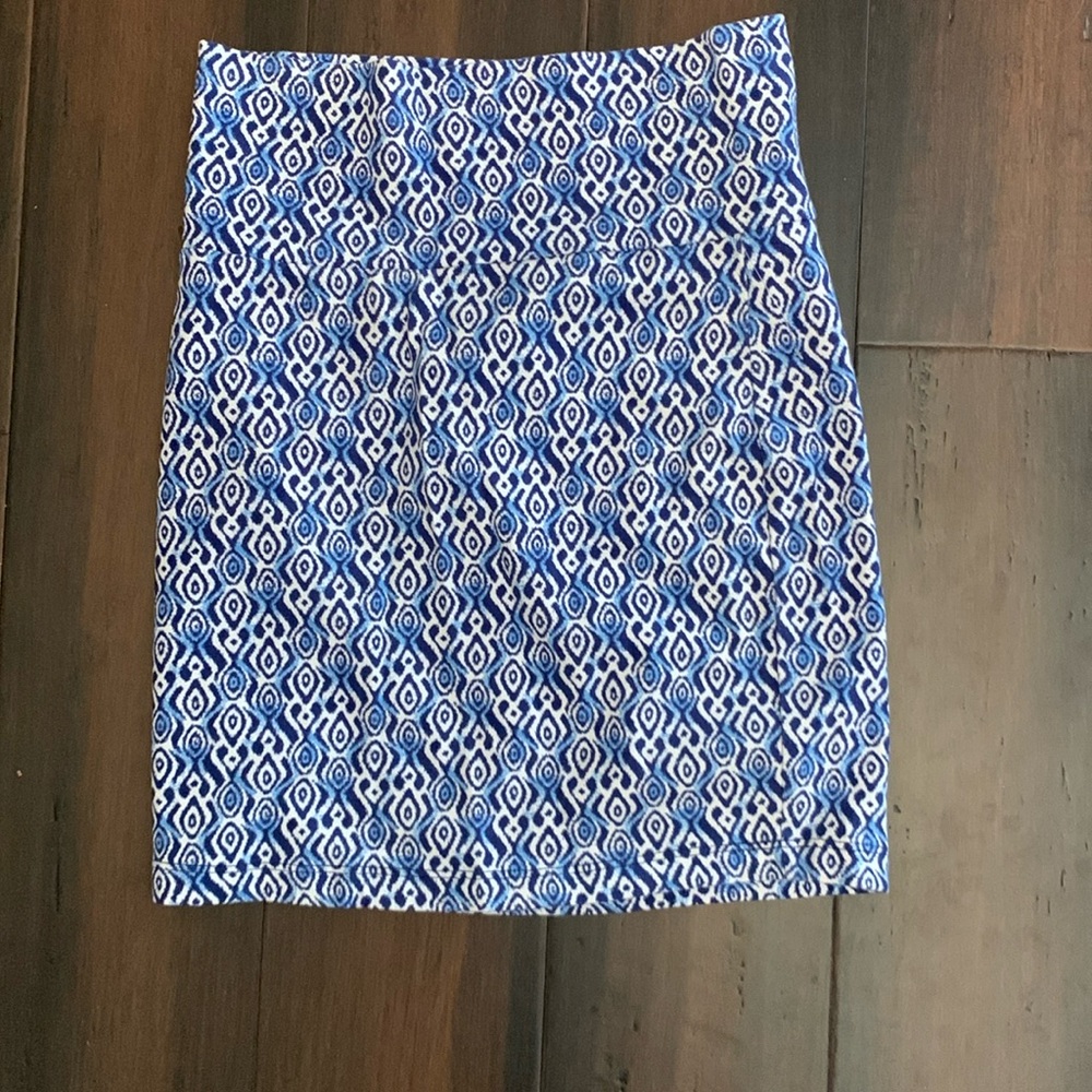 Charlotte Russe mini skirt. Blue, size XS.